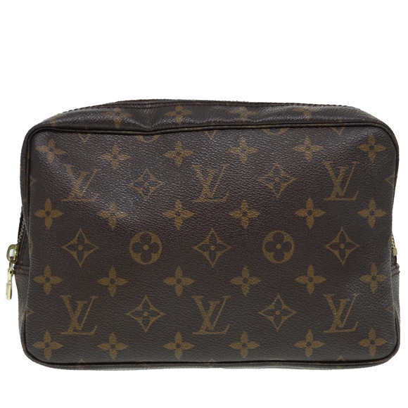 LOUIS VUITTON Monogram Trousse Toilette 23 Clutch Bag M47524 LV Auth tb1132 - Picture 13 of 16
